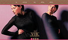 VIK COLLECTION - имиджевый сайт